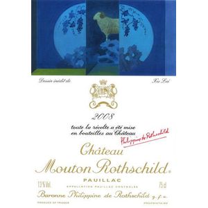 2008 Château Mouton Rothschild Pauillac