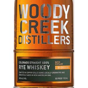 Woody Creek Distillers Colorado Straight 100% Rye Whiskey
