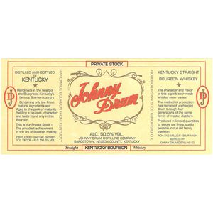 Johnny Drum Private Stock Straight Kentucky Bourbon Whiskey