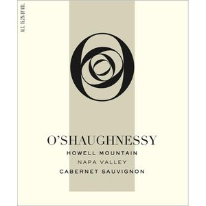 2019 O'Shaughnessy Howell Mountain Cabernet Sauvignon