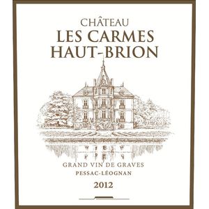 2012 Château Les Carmes Haut-Brion Pessac-Léognan