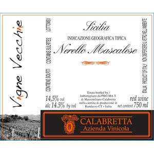 2014 Calabretta Vigne Vecchie Nerello Mascalese