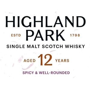 Highland Park 12 Years Old Single Malt Scotch Whisky