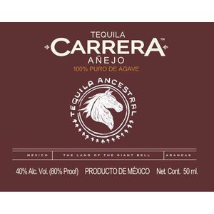 Carrera Tequila Añejo