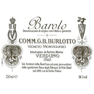 2008 Comm. G.B. Burlotto Barolo Monvigliero
