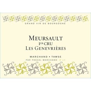 2019 Marchand-Tawse Meursault Les Genevrières