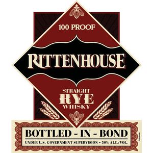 Rittenhouse Bottled in Bond Straight Rye Whiskey