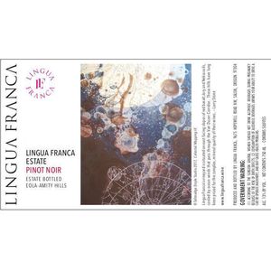2019 Lingua Franca Estate Pinot Noir