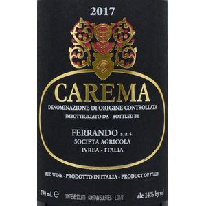2018 Ferrando Carema Etichetta Nera