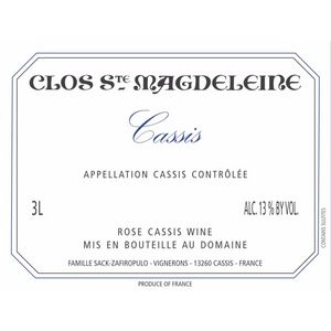 2022 Clos Ste Magdeleine Cassis Rosé