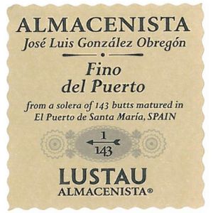 Lustau Almacenista José Luis González Obregón Fino del Puerto