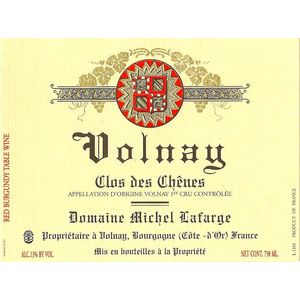 2016 Domaine Michel Lafarge Volnay Clos des Chênes