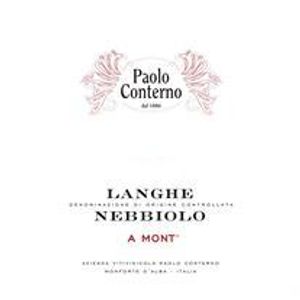 2019 Paolo Conterno Langhe Nebbiolo A Mont