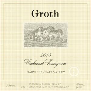 2018 Groth Oakville Cabernet Sauvignon