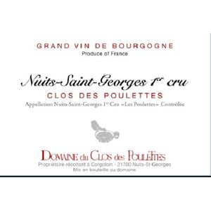 2019 Domaine du Clos des Poulettes Nuits-St-Georges Clos des Poulettes