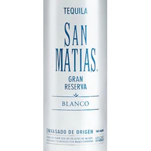 San Matias Gran Reserva Tequila Blanco