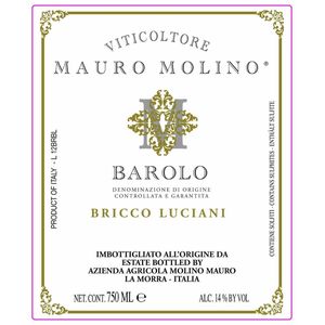 2019 Mauro Molino Barolo Bricco Luciani