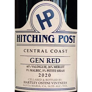 2020 Hartley-Ostini Hitching Post Gen Red