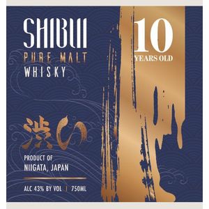 Shibui Pure Malt 10 Year Japanese Whisky