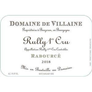 2019 Domaine de Villaine Rully Blanc Rabourcé