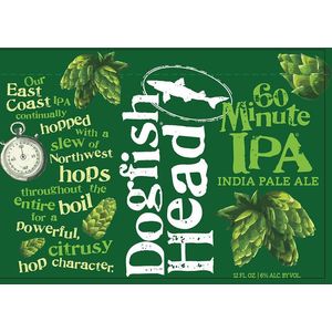 Dogfish Head Craft Brewery 60 Minute IPA