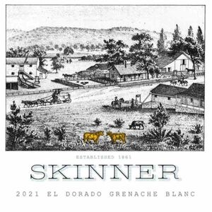 2021 Skinner Vineyards El Dorado Grenache Blanc