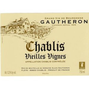 2021 Domaine Alain et Cyril Gautheron Chablis Vieilles Vignes