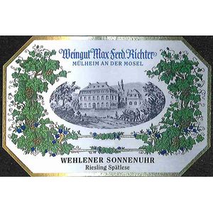 2021 Weingut Max Ferd. Richter Wehlener Sonnenuhr Riesling Spätlese