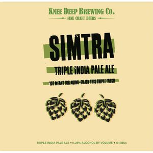Knee Deep Brewing Company Simtra Triple India Pale Ale