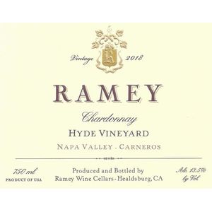 2020 Ramey Wine Cellars Hyde Vineyard Chardonnay