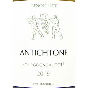 2019 Benoit Ente Bourgogne Aligoté Antichtone