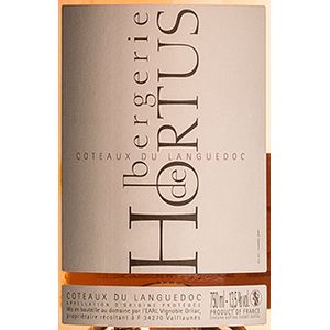 2022 Domaine de l'Hortus Bergerie de l'Hortus Rosé