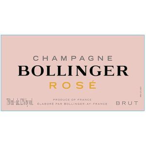 Bollinger Champagne Brut Rosé