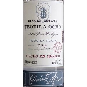 2016 Tequila Ocho 2016 Puerto del Aire Tequila Plata