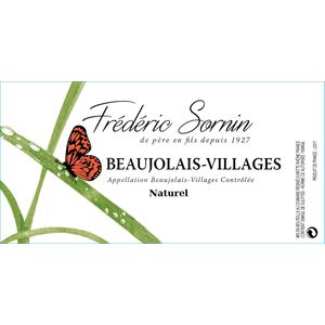 2020 Frederic Sornin Beaujolais-Villages Naturel
