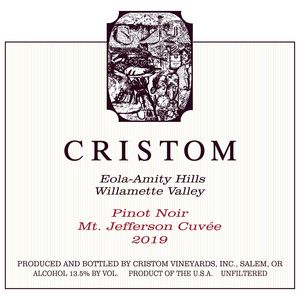 2021 Cristom Vineyards Mt. Jefferson Cuvée Pinot Noir