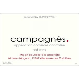 2019 Maxime Magnon Campagnès Corbières