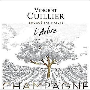 2018 Vincent Cuillier Champagne Blanc de Noirs Brut Nature L'Arbre