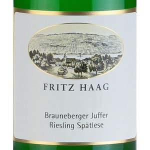2021 Fritz Haag Brauneberger Juffer Riesling Spätlese