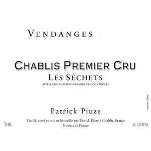 2020 Patrick Piuze Chablis Les Séchets