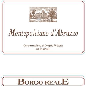 2020 Borgo Reale Montepulciano d'Abruzzo