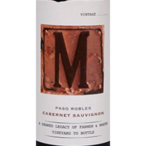 2019 McPrice Myers M Cellars Cabernet Sauvignon Paso Robles