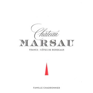 2019 Château Marsau Francs Côtes de Bordeaux