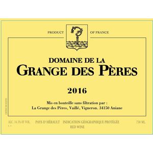 2016 Domaine de la Grange des Pères Rouge