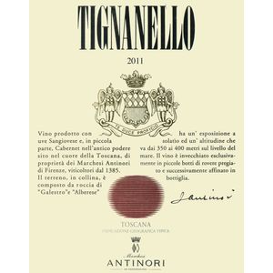 2011 Antinori Tignanello