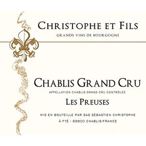 2021 Domaine Christophe et Fils Chablis Les Preuses