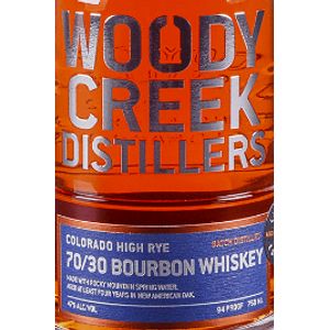 Woody Creek Distillers Colorado High Rye Bourbon Whiskey