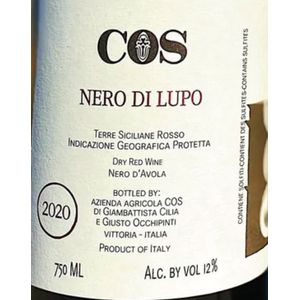 2021 Azienda Agricola COS Nero di Lupo