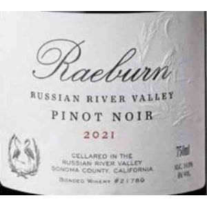 2021 Raeburn Russian River Valley Pinot Noir