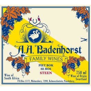 2018 AA Badenhorst Family Wines Piet Bok Se Bos Steen